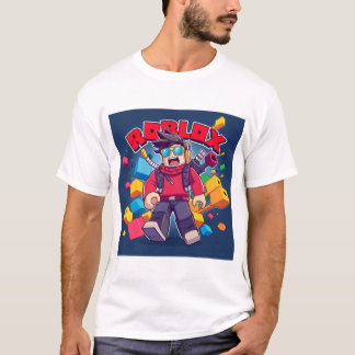 Roblox – Digital världstryck T Shirt