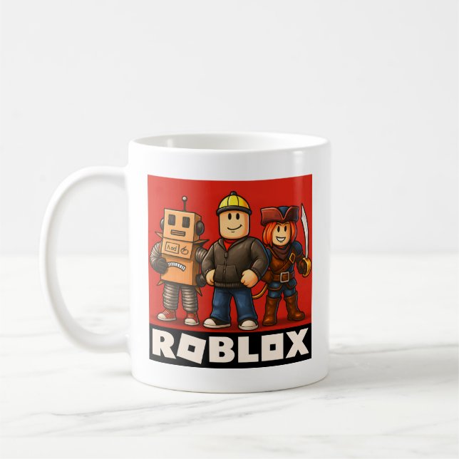 Roblox Gamer Kaffemugg (Vänster)