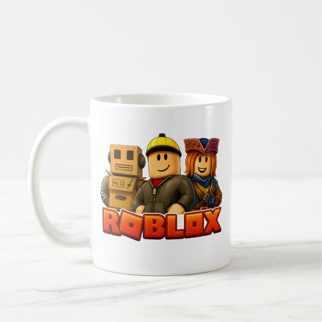 Roblox Gamer Kaffemugg (Vänster)
