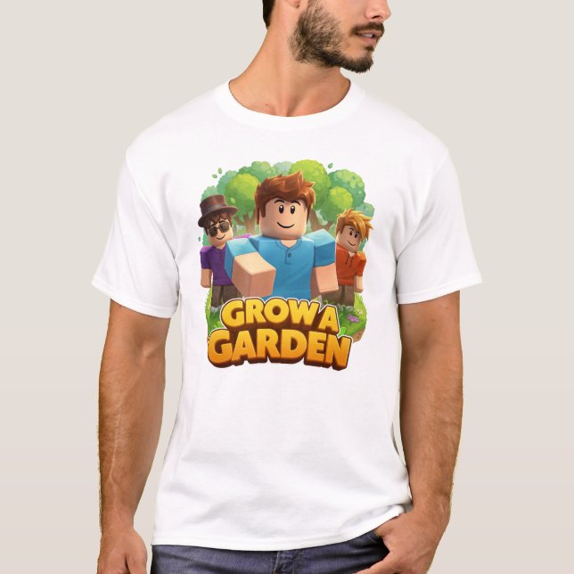 Roblox Grow a Garden T Shirt (Framsida)