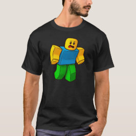 Roblox Noob Karaktär Gamer T Shirt