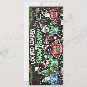 Robloxos Coola Chalkboard-julkort för pojkar Julkort