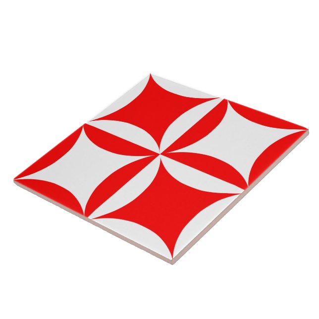 Robning Peter för att Betala Paul Red Mönster Kakelplatta (Sidan)