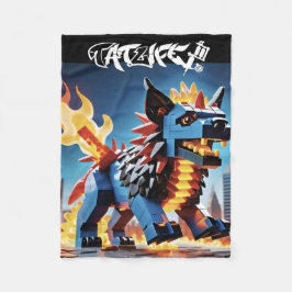 Robo-Block Valp Fleece Blanket