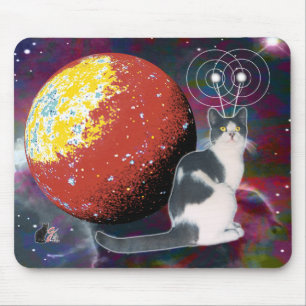 Robo-Cat Hobo Mouse Pad Musmatta