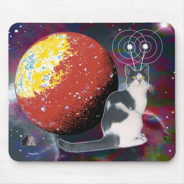 Robo-Cat Hobo Mouse Pad Musmatta (Framsidan)