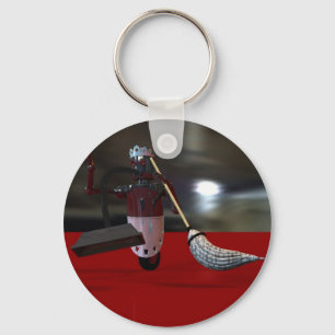 Robo Clean Keychain Nyckelring