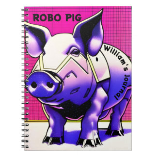ROBO GRIS Journal. Redigerbar text Anteckningsbok