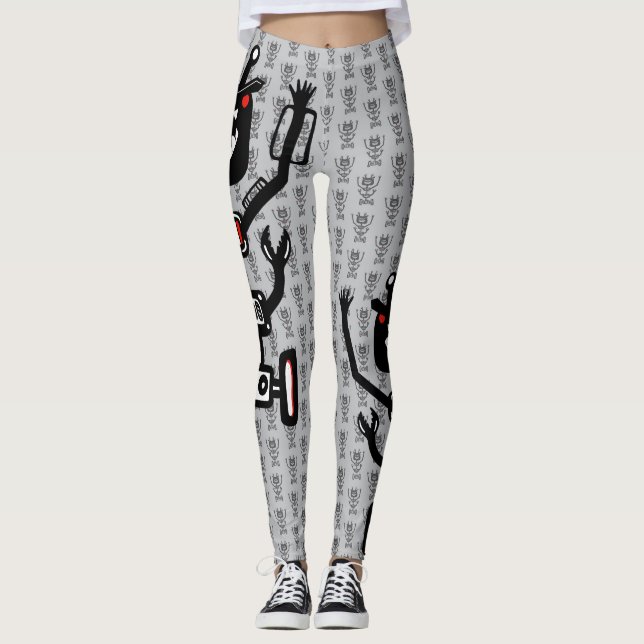 Robo Monsters Leggings (Framsida)