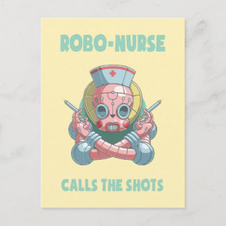 Robo-Nurse Vykort