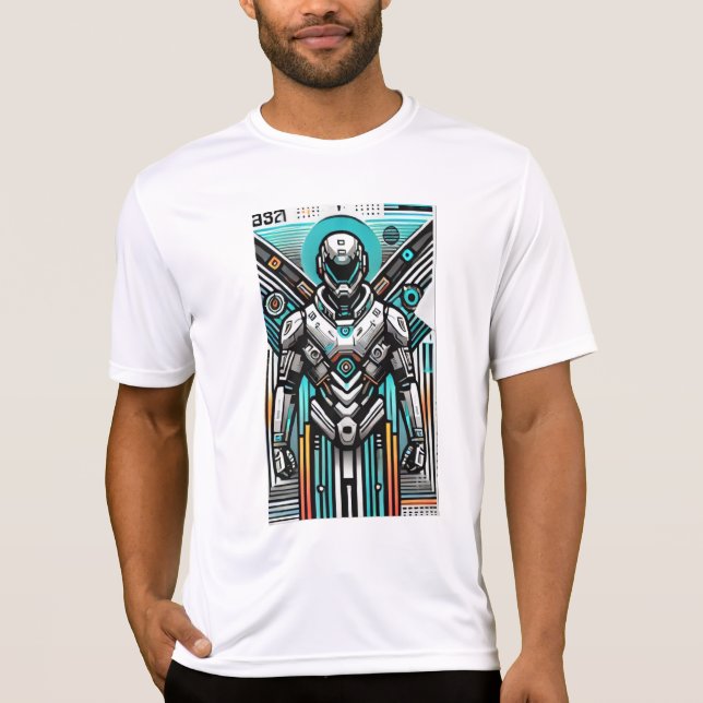 Robo Retro T T Shirt (Framsida)