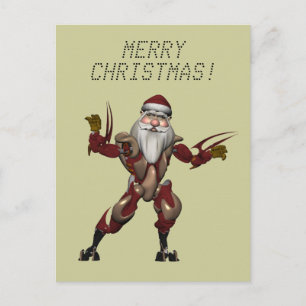 Robo Santa Helg Vykort