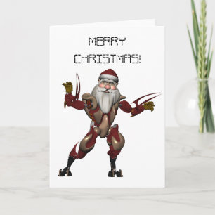 Robo Santa Helgkort