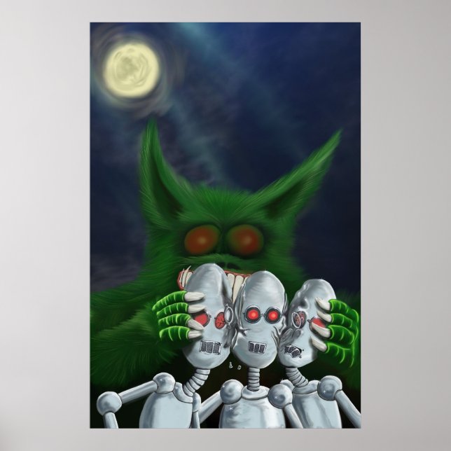 Robo Smash-utskrift Poster (Framsidan)