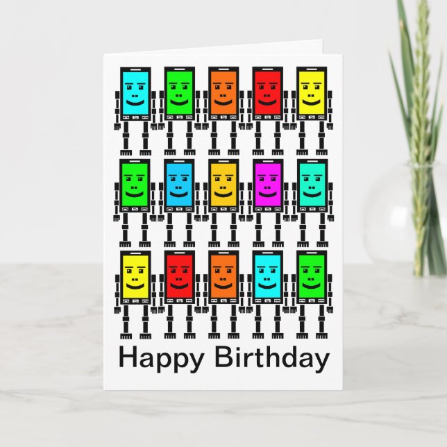 Robo-telefon Kort (Framsida)