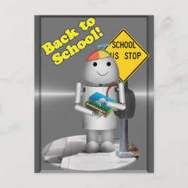 Robo-x9 på Buss-stadiet i skolan Vykort