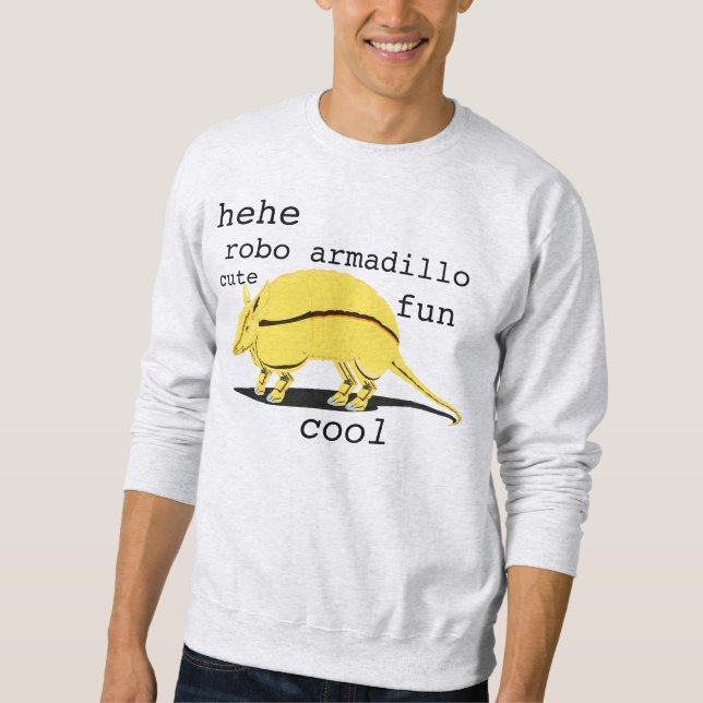 robobältdjur sweatshirt (Framsida)