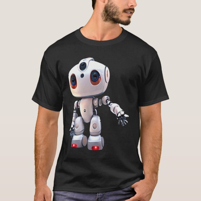 RoboBuddy Den intelligenta vännen T Shirt (Framsida)