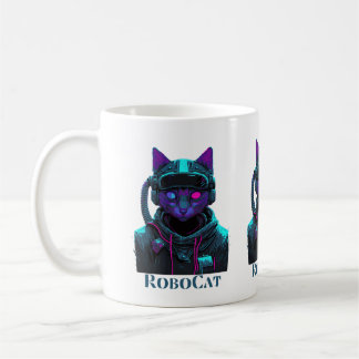 RoboCat - Katt Kaffemugg