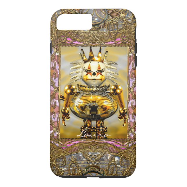 RoboClown Nutcracker 6/6s Monogram Case-Mate iPhone Skal (Baksida)