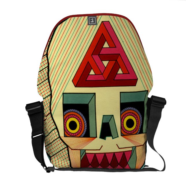 roboen hänger lös messenger bag (Öppen Baksida)