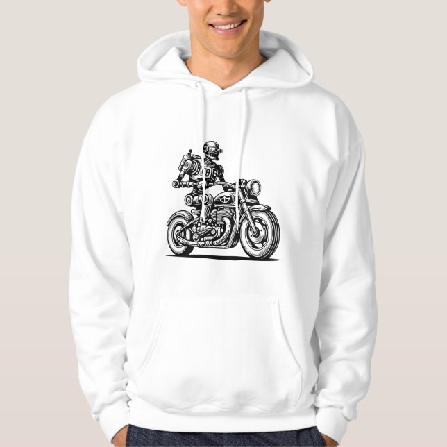 RoboMotor Hoodie (Framsida)
