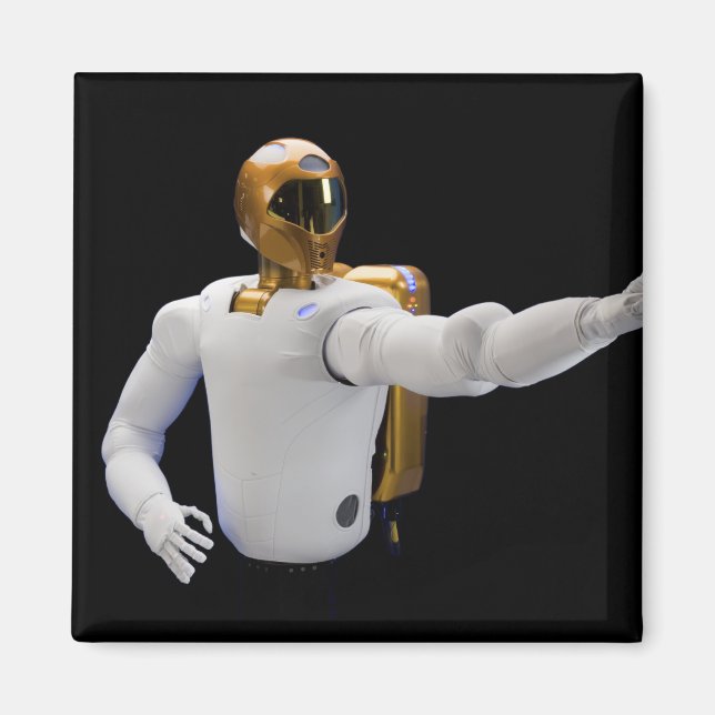 Robonaut 2, en dexterös, human astronaut hel 2 magnet (Framsidan)