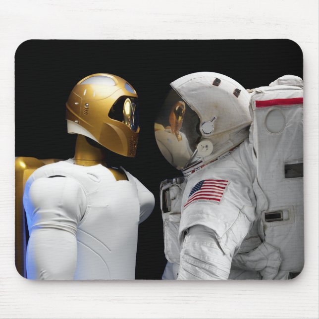 Robonaut 2, en dexterös, human astronaut hel 3 musmatta (Framsidan)