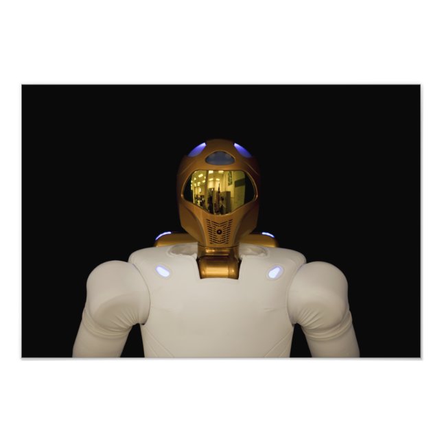 Robonaut 2, en dexterös, human astronaut hel 4 fototryck (Framsidan)