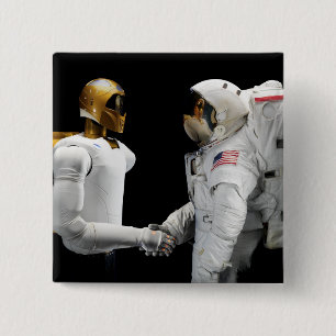 Robonaut 2, en dexterös, human astronaut hel 4 knapp