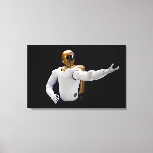 Robonaut 2, en dexterös, human astronaut hel 5 canvastryck (Framsida)