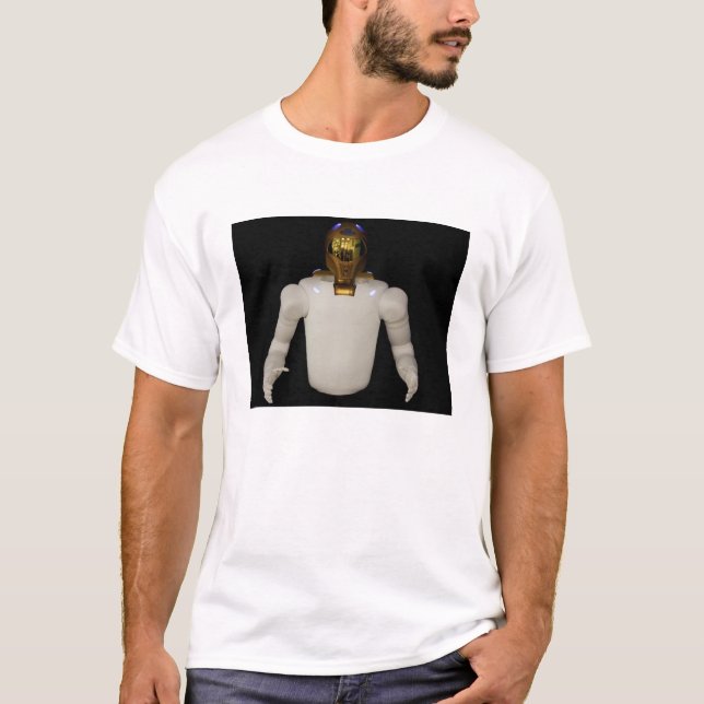 Robonaut 2, en dexterös, human astronaut hel 5 tee (Framsida)