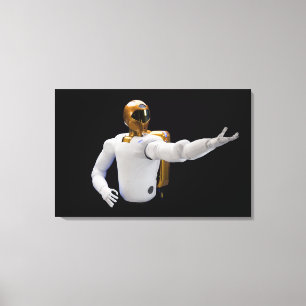Robonaut 2, ett fingerfärdigt, canvastryck