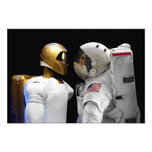 Robonaut 2, ett fingerfärdigt, fototryck