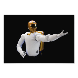 Robonaut 2, ett fingerfärdigt, fototryck
