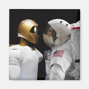 Robonaut 2, ett fingerfärdigt, magnet