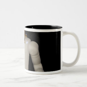 Robonaut 2, ett fingerfärdigt, Två-Tonad mugg