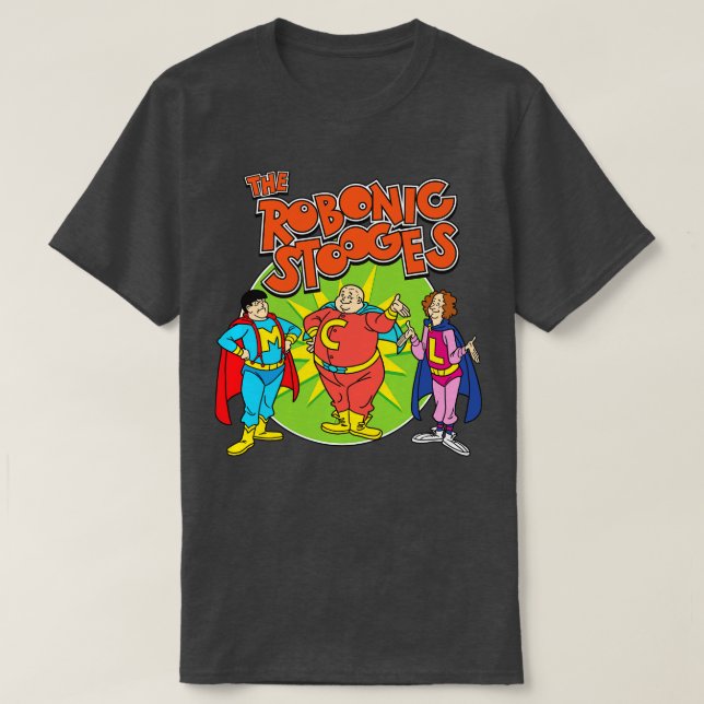 Robonic Stooges T Shirt (Design framsida)