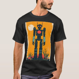 Robot 1950-talet t shirt