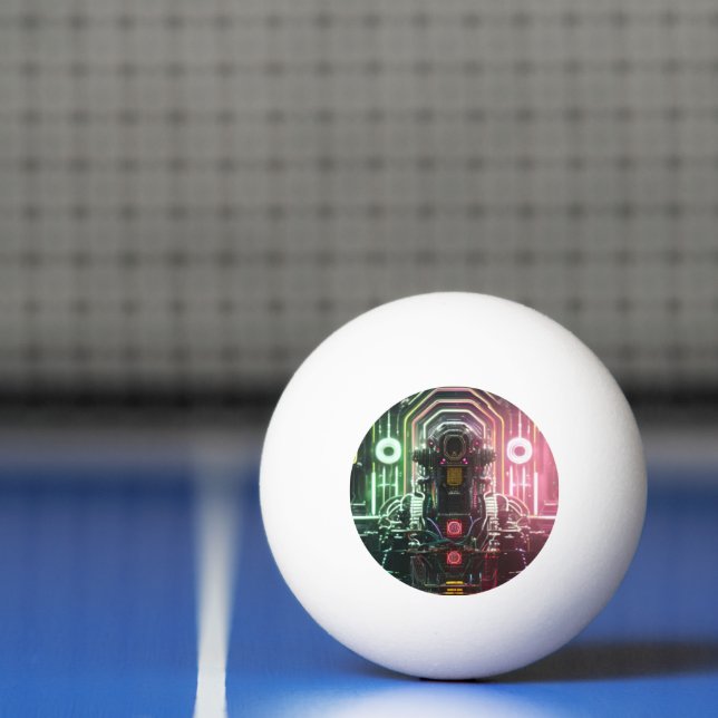 Robot 1 3-stjärnig pong boll (Netto)