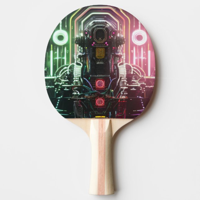 Robot 1 ping pong paddle pingisracket (Framsidan)