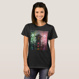Robot 1 svart T-shirt
