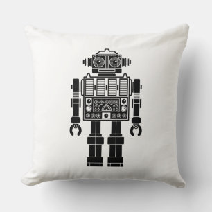 Robot 270620/04 - Black and White Kudde