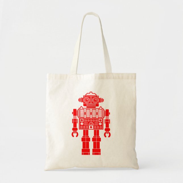 Robot 270620/08 - Red and White Tygkasse (Framsidan)