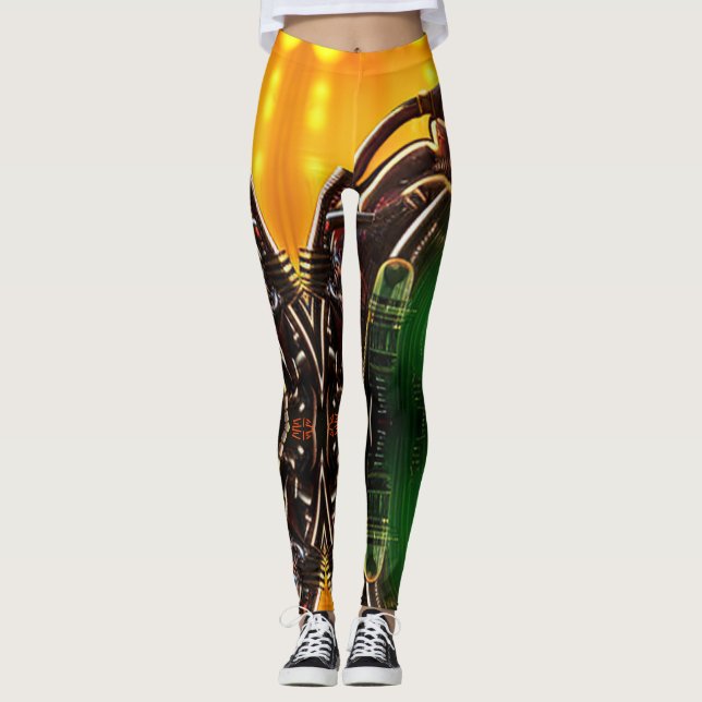 Robot 2 leggings (Framsida)