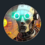 Robot 2-ritbord darttavla<br><div class="desc">Robot 2-ritytorna är avsedda för mörka spelare som är intresserade av robotar,  vetenskap,  sci-Fi och cyberpunk-konst. Robot 2 är Steamy Raimon digitala konst.</div>