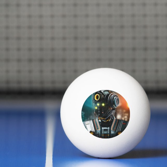 Robot 3 3-stjärnig pong boll (Netto)