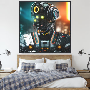 Robot 3 canvastryck