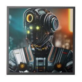Robot 3 small keramic tile kakelplatta