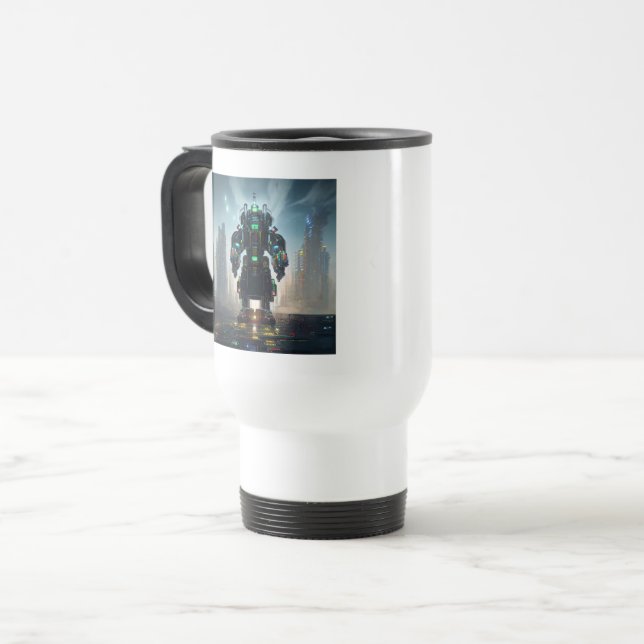 Robot 4-resependator mugg (Framsida vänster)